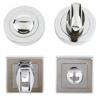 Eurospec Architectural Hardware Silver Thumb Turns